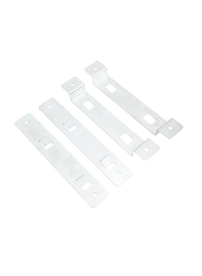 2 Set Bird House Hanger Bracket Galvanized Steel Bird House Mounting Bracket for Feeders Nest Boxes