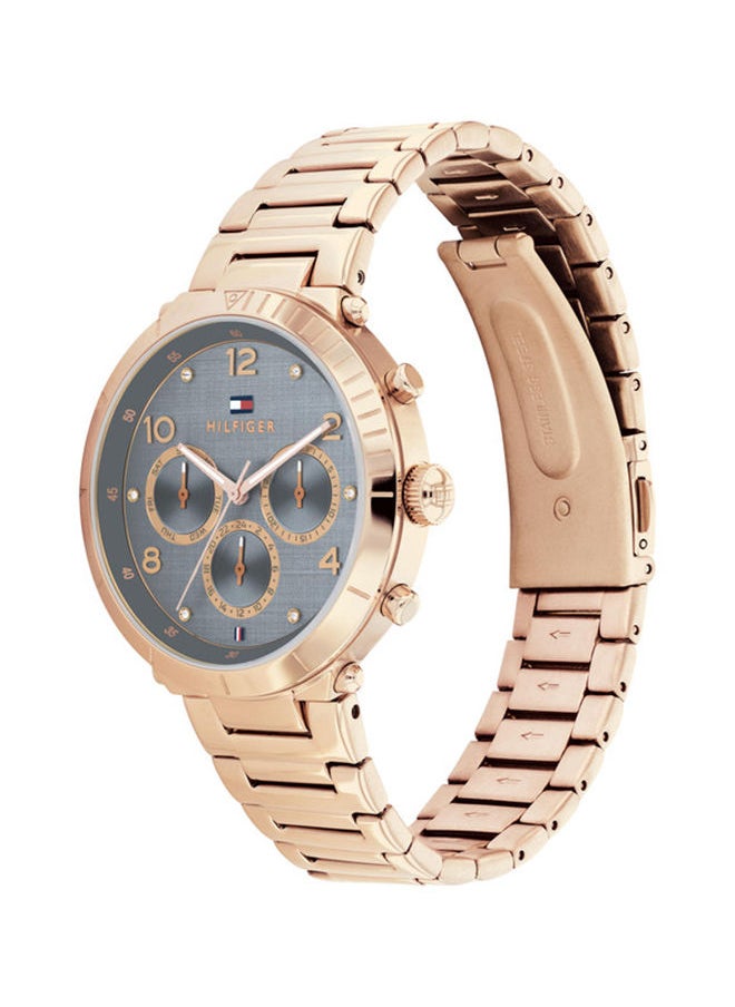 TOMMY HILFIGER - Women Clasp Analog Round Stainless Steel Wrist Watch 1782489 - 38Mm - Image 1