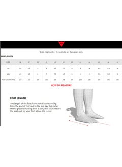 Dainese - Dyno Pro D1 Shoes, Men'S Motorbike Shoes, Breathable Shoe With Reinforced Toe, Leather Motorcycle Boots For Men, With High Grip, Comfortable With Quick Lacing, Black Anthracite  - Image 2
