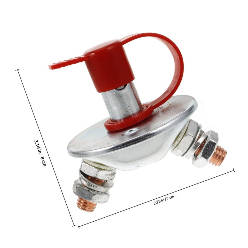 Battery Disconnect Switch 12V 24V Power Cut Off for Car Truck RV Boat - Image 3