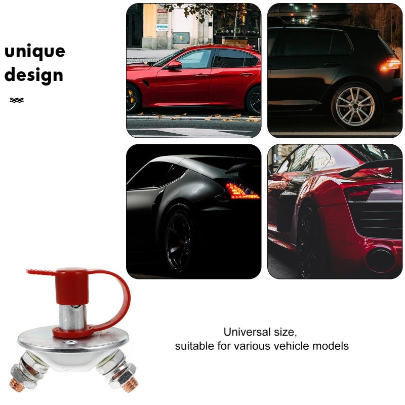 Battery Disconnect Switch 12V 24V Power Cut Off for Car Truck RV Boat - Image 5