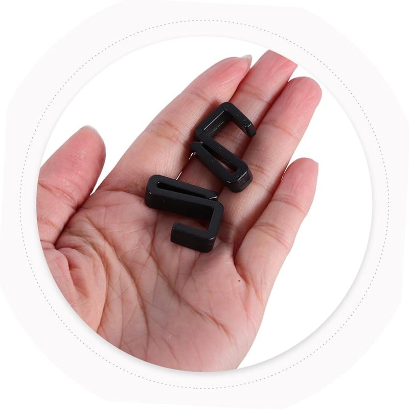 20 قطعة من خطافات البلاستيك S الثقيلة للمناشف المطبخ والملابس والأدوات - Image 5