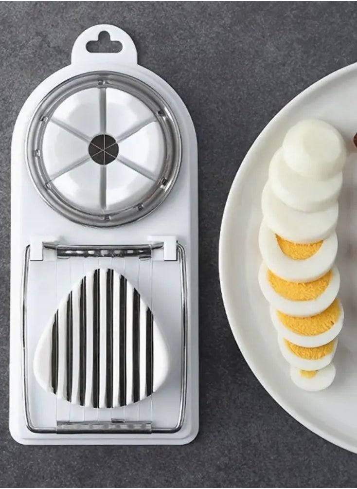 Generic Egg cutter. Multifunction egg cutter. Kitchen gadget. Hard-boiled egg slicer. Made from ABS. Kitchen tools. Egg slicer. Egg cutter. Hard-boiled egg cutter. Egg chopper.  If  - Image 2