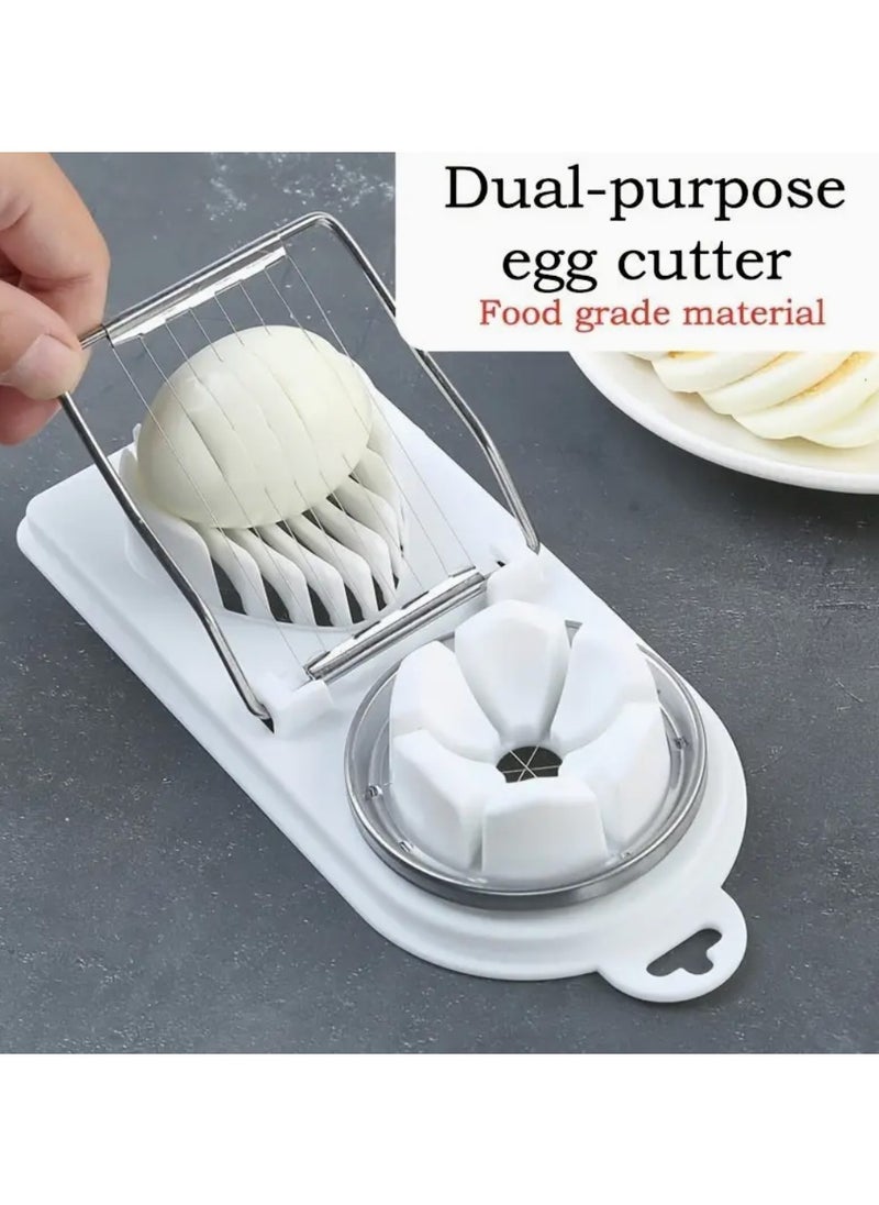 Generic Egg cutter. Multifunction egg cutter. Kitchen gadget. Hard-boiled egg slicer. Made from ABS. Kitchen tools. Egg slicer. Egg cutter. Hard-boiled egg cutter. Egg chopper.  If  - Image 3