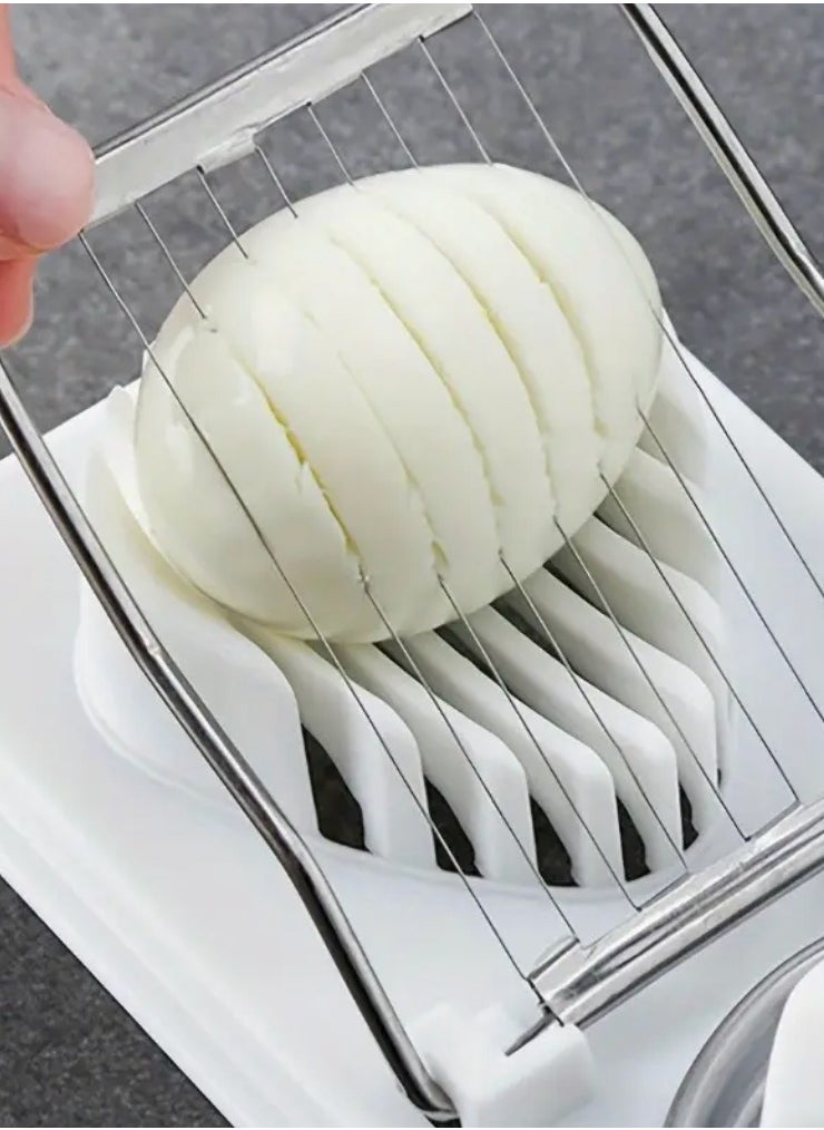 Generic Egg cutter. Multifunction egg cutter. Kitchen gadget. Hard-boiled egg slicer. Made from ABS. Kitchen tools. Egg slicer. Egg cutter. Hard-boiled egg cutter. Egg chopper.  If  - Image 4
