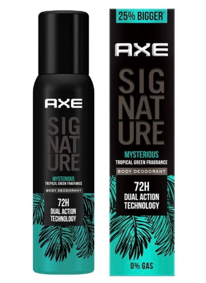 Axe Signature Mysterious No Gas Bodyspray Deodorant For Men (122ml)  - Image 2
