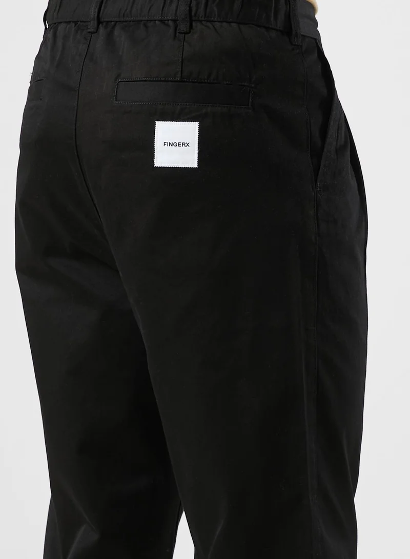 FINGERCROXX Logo Pants