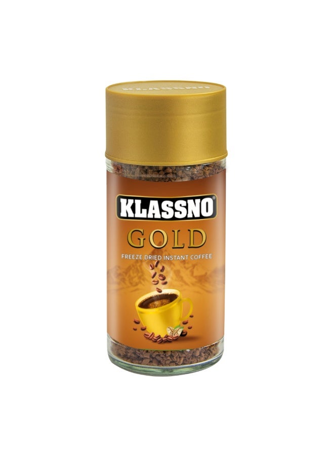 KLASSNO GOLD FREEZE DRIED COFFEE (200G)