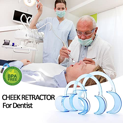 HiMo Dental Cheek Retractor C Shape Mouth Opener Size S,M,L, Pack of 3 - Image 4