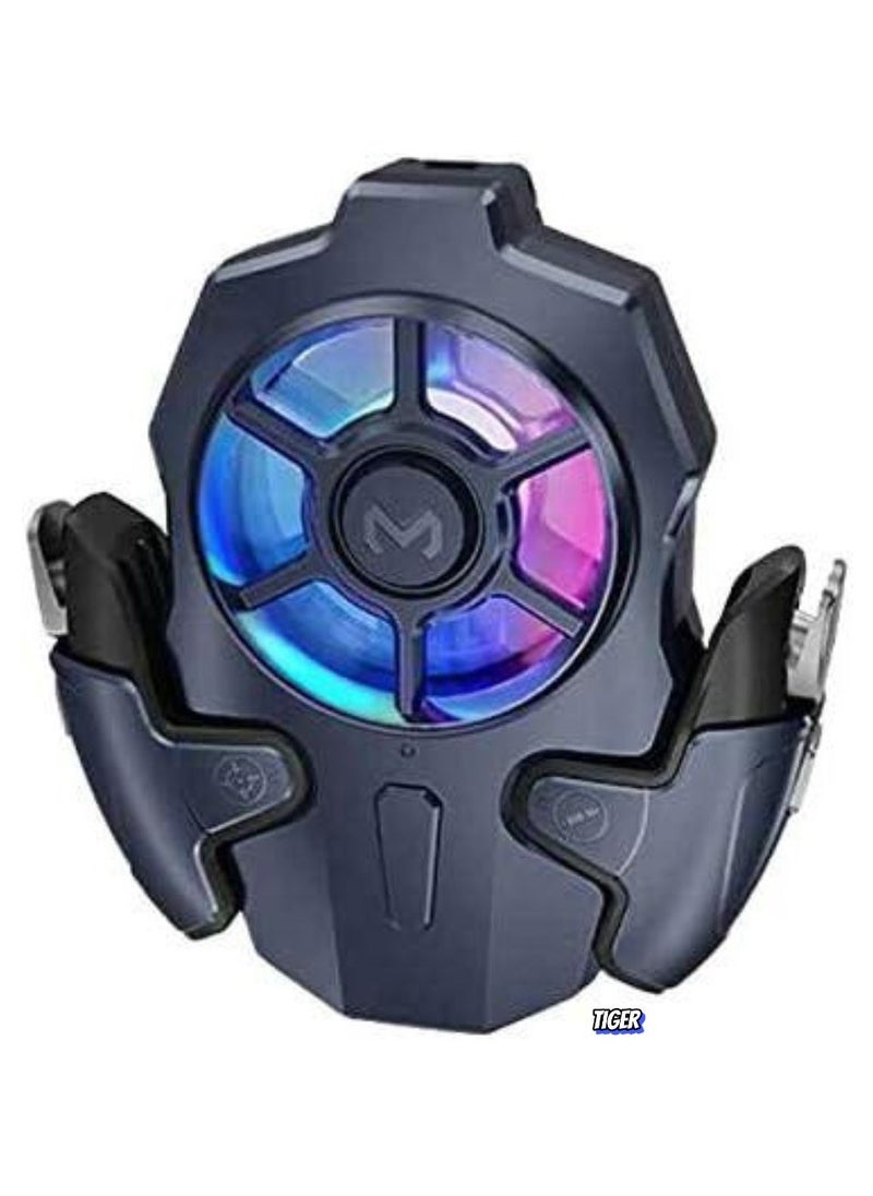 TIGER AK03 PUBG Mobile Controller – Phone Fan Cooler, L1R1 Trigger Gamepad Joystick, Enhanced Gaming Experience for iOS/Android, Ideal for PUBG, Fortnite, and More  - Image 1