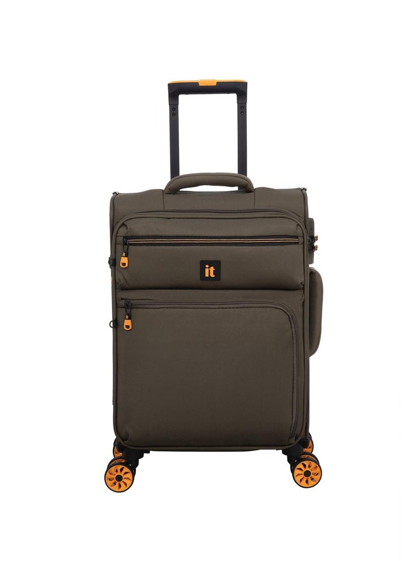 it Luggage it luggage Compartment, Unisex Polyester Material Soft Case, 8x360 Degree Spinner Wheels, Expandable Trolley Bag, Telescopic Handle, TSA Lock, 12-3149-08, Lightweight  - Image 2