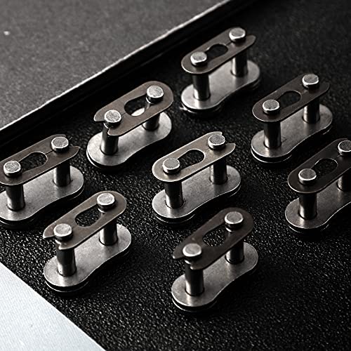 AIEX 8pcs #415 Chain Master Links, Steel Alloy Heavy Duty Roller Chain Connector Links for Bike Motorized Bicycle Mini Bike Karting Pit ATV Scooter - Image 5