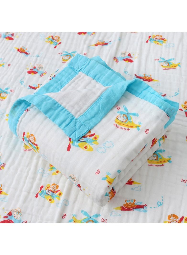Pure Cotton Cartoon Printed Bath Towels