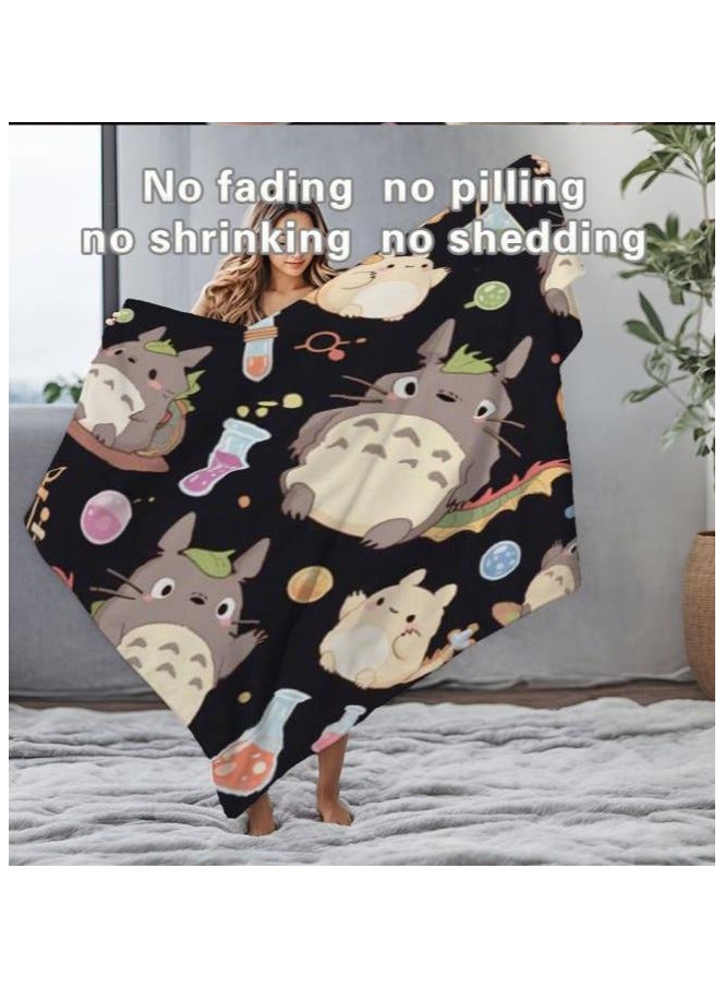 general Children's or student cartoon flannel thin blanket (warm and comfortable, suitable for sleep, games) 100cm*150cm - 470 - Image 1