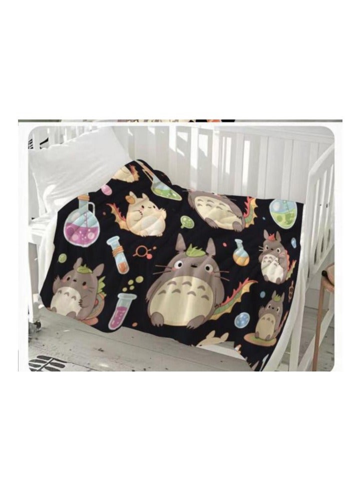 general Children's or student cartoon flannel thin blanket (warm and comfortable, suitable for sleep, games) 100cm*150cm - 470 - Image 3