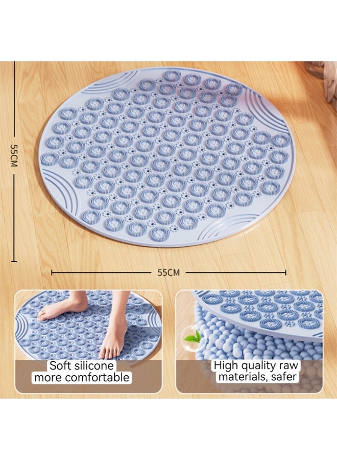 Massager Mat Feet Pressure Point Pad Anti Fatigue Walk Stone Acupoint Mat Particle Portable Massage Tool - Image 1