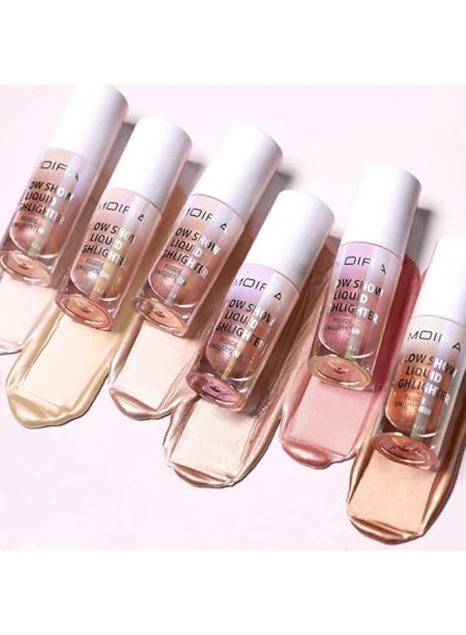 moira Glow Show Liquid Highlighter (001, Vanilla Bliss) - Image 2
