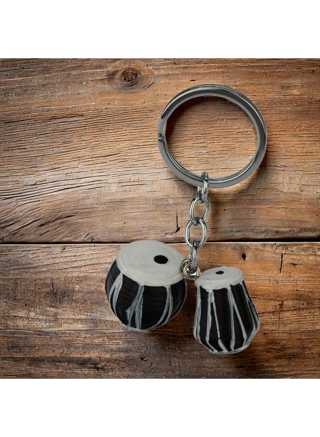 Blessings Fine Tabla Figurine Cute Keychain For Men Women Girls Boys Bike Car accessories Home Bedroom Key Organizer Holder Lightweight Keyring Best Birthday Gift - Image 4