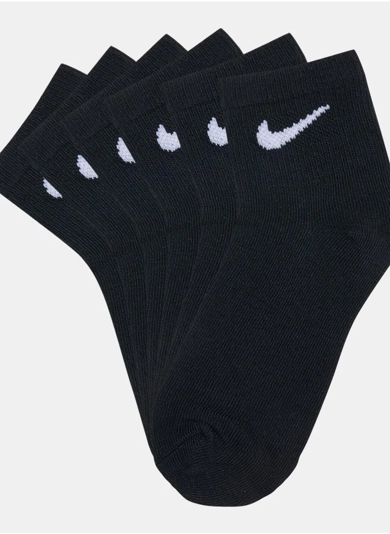 نايكي Kids' Colourful Pack Socks (6 Pack)