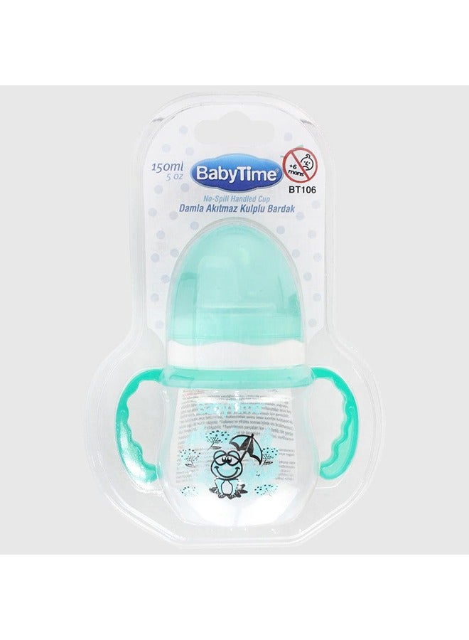 Baby Time Baby Time Baby Non-Drip Handled Cup 150ml  - Image 2