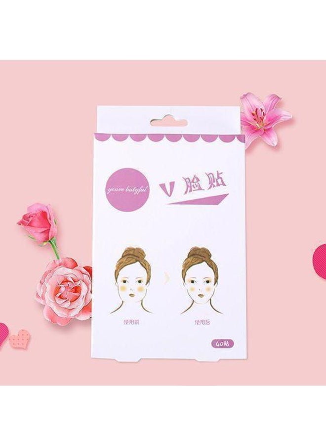 Generic Face Lifting Tape, for Eye, Double Chin & Neck, Instant Skin Tightening, Waterproof, Transparent Face Shaping Patches, Facial Lifting 