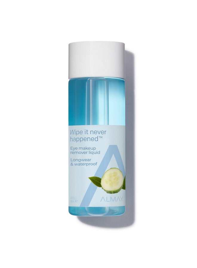 Almay Eye Makeup Remover Liquid Longwear And Waterproof Hypoallergenic Cruelty Free Ophthalmologist Tested 4 Fl Oz (Pack Of 1) - Image 2