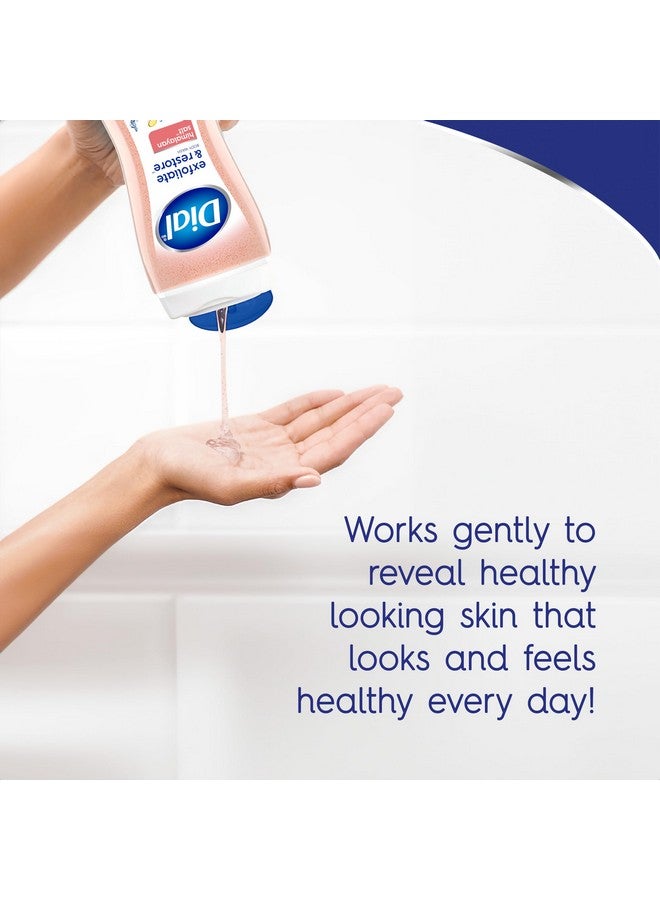 Dial Body Wash Exfoliate & Restore Himalayan Salt 16 Fl Oz Pack Of 4 - Image 4