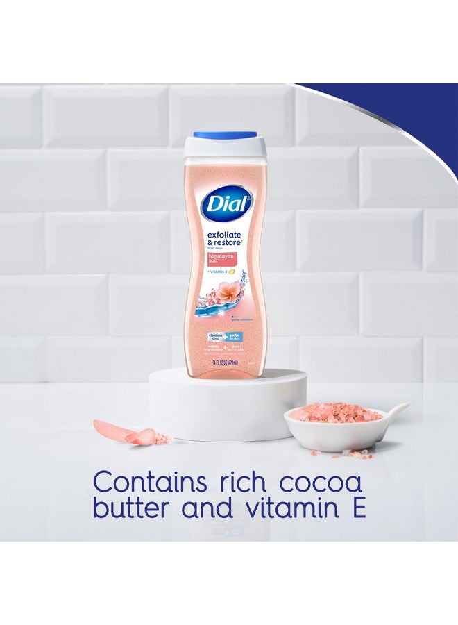 Dial Body Wash Exfoliate & Restore Himalayan Salt 16 Fl Oz Pack Of 4 - Image 3