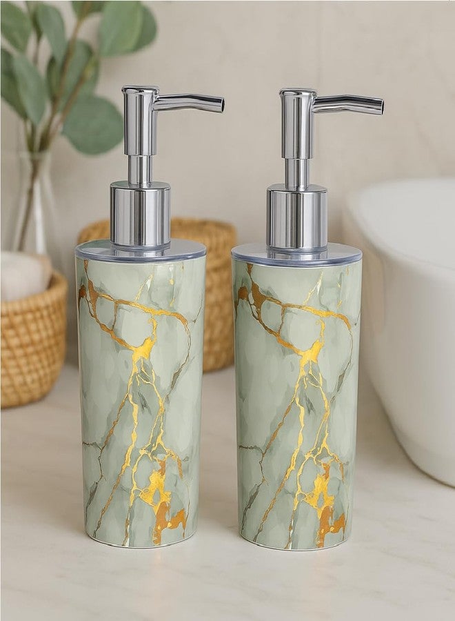 LAGET® Liquid Soap Dispenser|Sanitizer Dispenser, Lotion, Shampoo Dispenser | Handwash Bottle for Kitchen | Soap Dispenser for Wash Basin | 300 MLL (Pack of 3, White) - Image 3