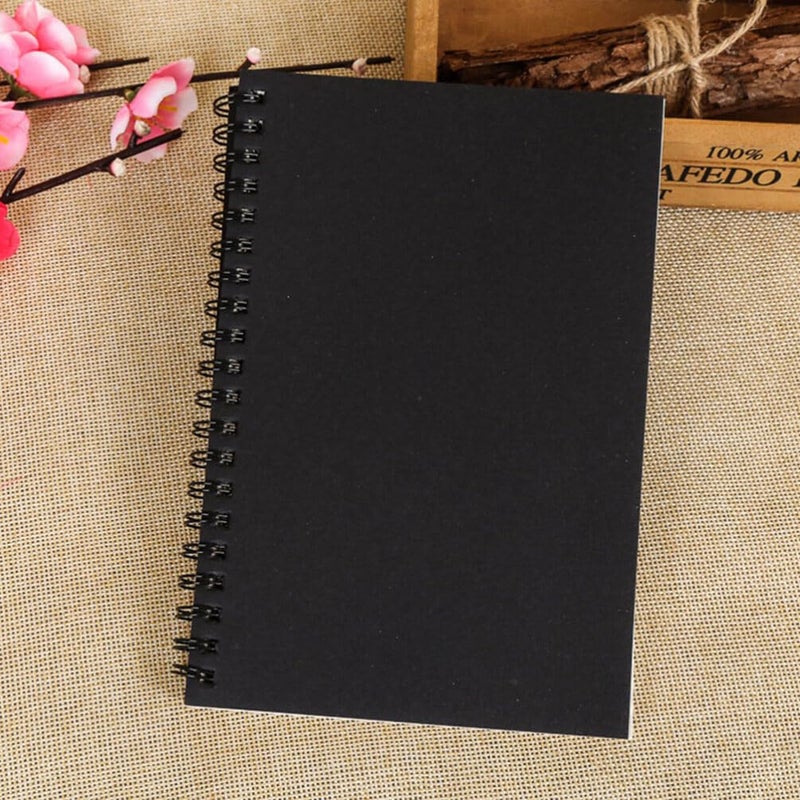 Blank Sketchbooks 2pcs Coil Blank Book Simple Picture Book Student Blank Notebook - Image 5