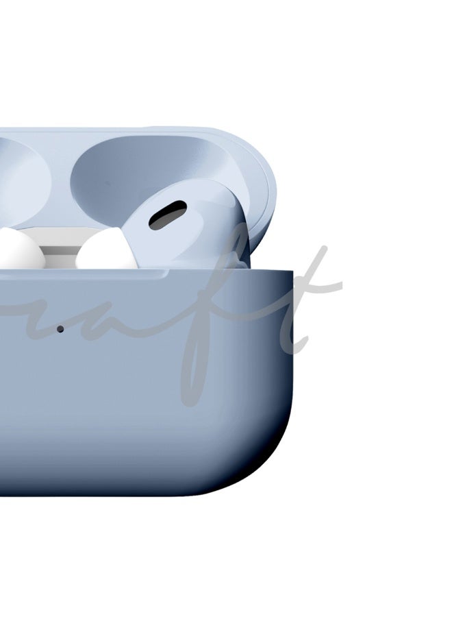 Craft Merlin Craft Customized Apple AirPods Pro 3 Bluetooth Earbuds – Mist Blue 17 - Image 4