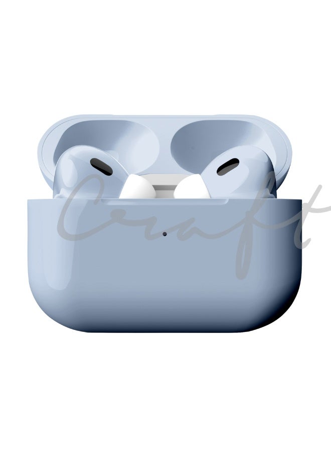 Craft Merlin Craft Customized Apple AirPods Pro 3 Bluetooth Earbuds – Mist Blue 17 - Image 1