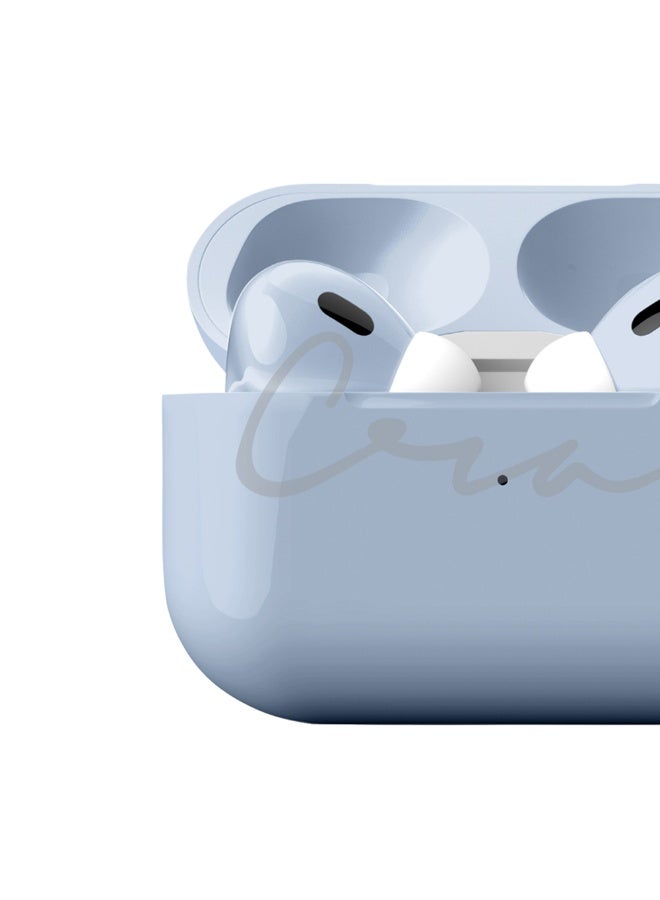 Craft Merlin Craft Customized Apple AirPods Pro 3 Bluetooth Earbuds – Mist Blue 17 - Image 3