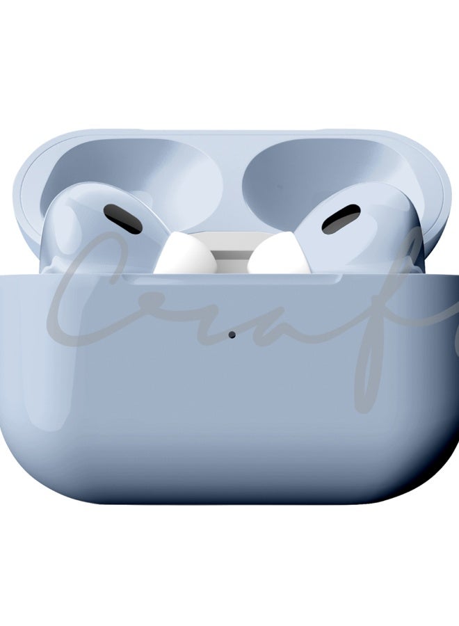 Craft Merlin Craft Customized Apple AirPods Pro 3 Bluetooth Earbuds – Mist Blue 17 - Image 2