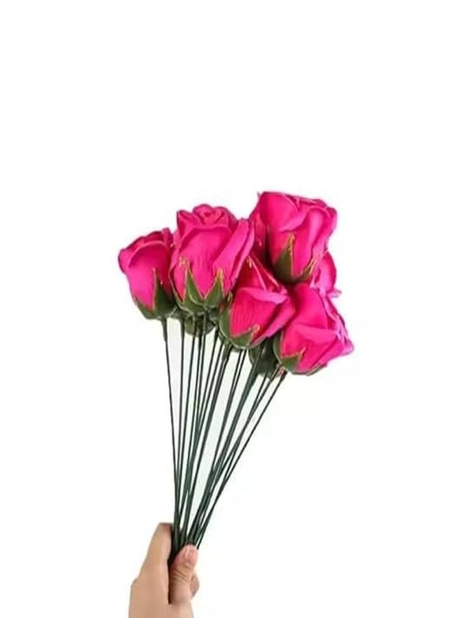 Velme Craft Green Floral Stem Wire | Durable Paper-Wrapped Craft Wire for Flower Making, Floral Arrangements, Bouquets, Wreaths, Handicrafts & DIY Art Projects (Gauge22) - Image 4