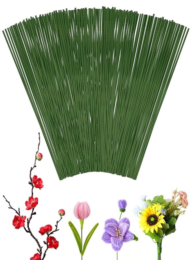 Velme Craft Green Floral Stem Wire | Durable Paper-Wrapped Craft Wire for Flower Making, Floral Arrangements, Bouquets, Wreaths, Handicrafts & DIY Art Projects (Gauge22) - Image 1