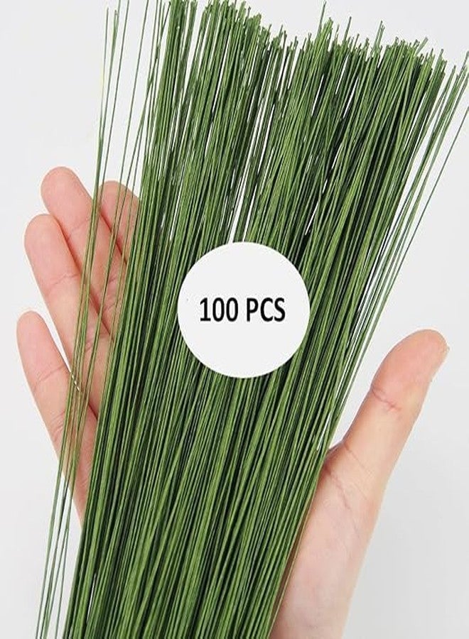 Velme Craft Green Floral Stem Wire | Durable Paper-Wrapped Craft Wire for Flower Making, Floral Arrangements, Bouquets, Wreaths, Handicrafts & DIY Art Projects (Gauge22) - Image 5