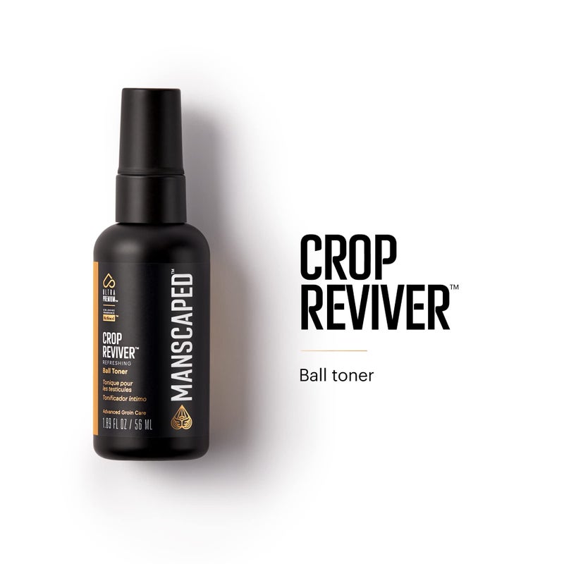 MANSCAPEDÂ® Perfect Package 4.0 Kit Contains: The Lawn MowerÂ® 4.0 Electric Trimmer, Ball Deodorant, Body Wash, Performance Spray-on-Body Toner, Four Piece Luxury Nail Kit, Toiletry Bag, 3 Shaving Mats - Image 5