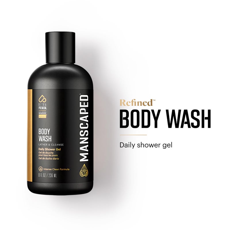 MANSCAPEDÂ® Perfect Package 4.0 Kit Contains: The Lawn MowerÂ® 4.0 Electric Trimmer, Ball Deodorant, Body Wash, Performance Spray-on-Body Toner, Four Piece Luxury Nail Kit, Toiletry Bag, 3 Shaving Mats - Image 3