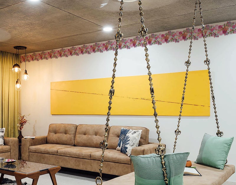 WallDesign Multicolor Flowers with Leaves Self Adhesive Decorative Wallpaper Border Roll Strips for Home - Wall Sides & Wood Edge Embellishment - 5.25 Inch Width x 5 Feet Length - Image 3