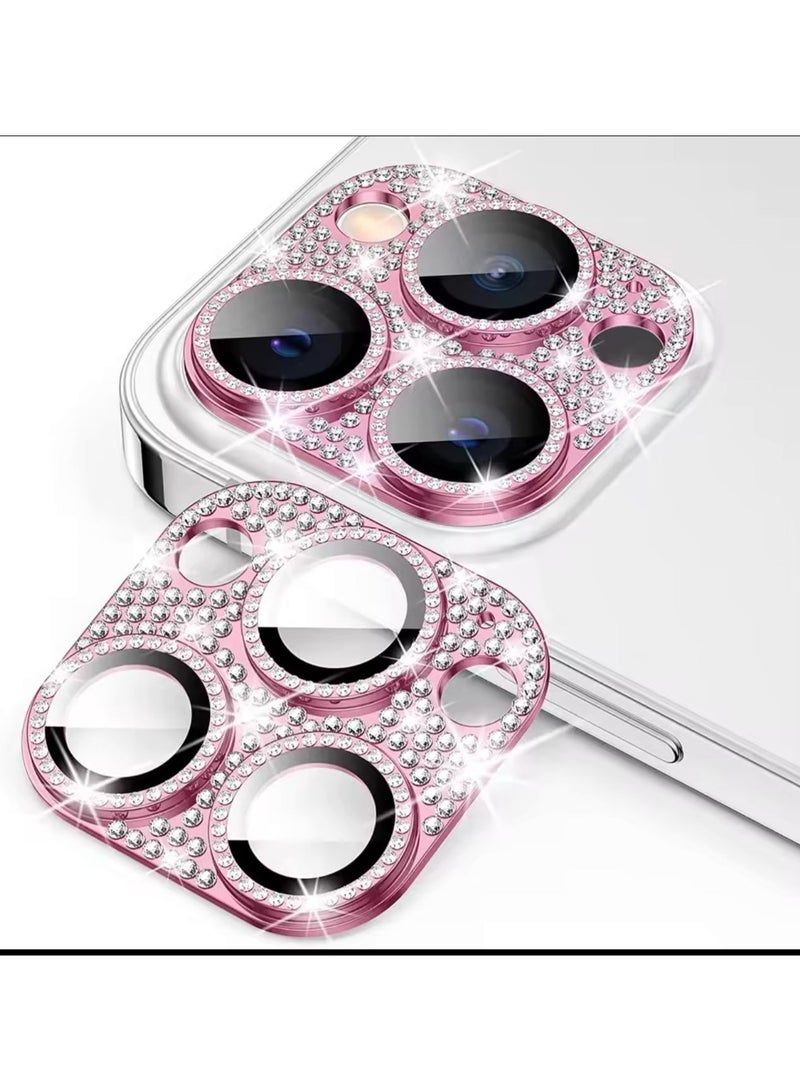 Camera Protector Iphone 16 PRO and 16 Pro MAX HD Phone Lens Rose Color