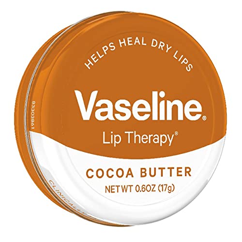 Vaseline Lip Therapy Lip Balm Tin, Cocoa Butter, 0.6 oz - Image 3