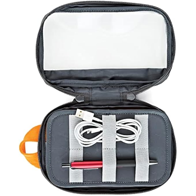 LOWEPRO GEARUP POUCH MINI, TRAVEL ESSENTIALS CASE, TRAVEL CASE FOR PHONE CORDS, CABLES, ADAPTERS, BATTERIES - Image 3