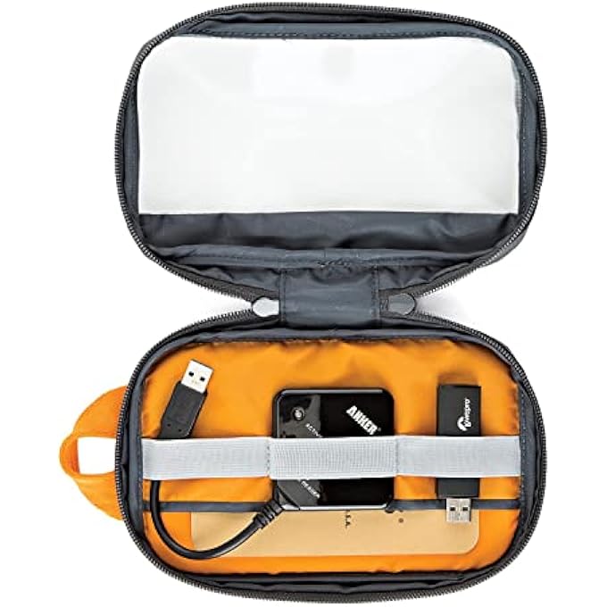 LOWEPRO GEARUP POUCH MINI, TRAVEL ESSENTIALS CASE, TRAVEL CASE FOR PHONE CORDS, CABLES, ADAPTERS, BATTERIES - Image 2