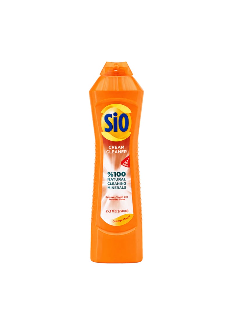 SIO Cream Cleaner – Orange Magic 750 ml  Powerful Cleaning & Shine - Image 1