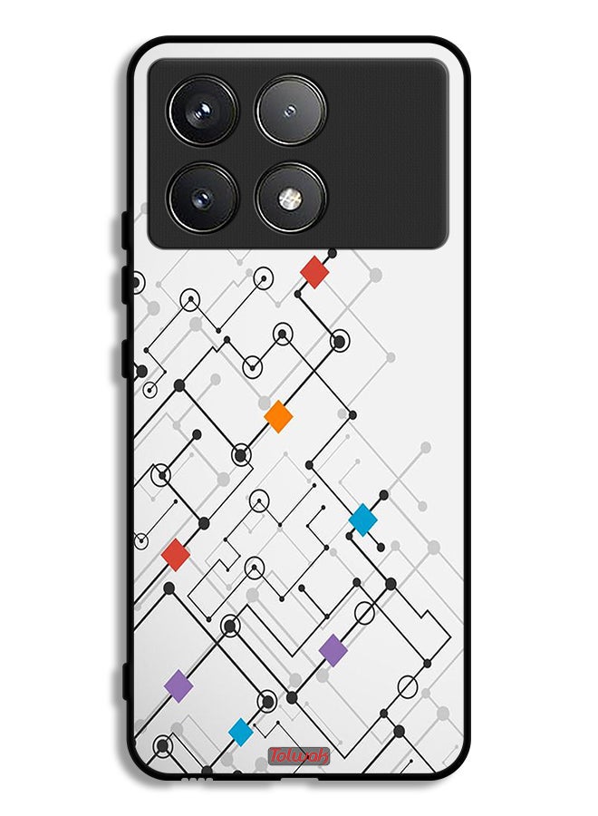 Tolwak Xiaomi Redmi K70 Pro Protective Case Cover Connectors - Image 1