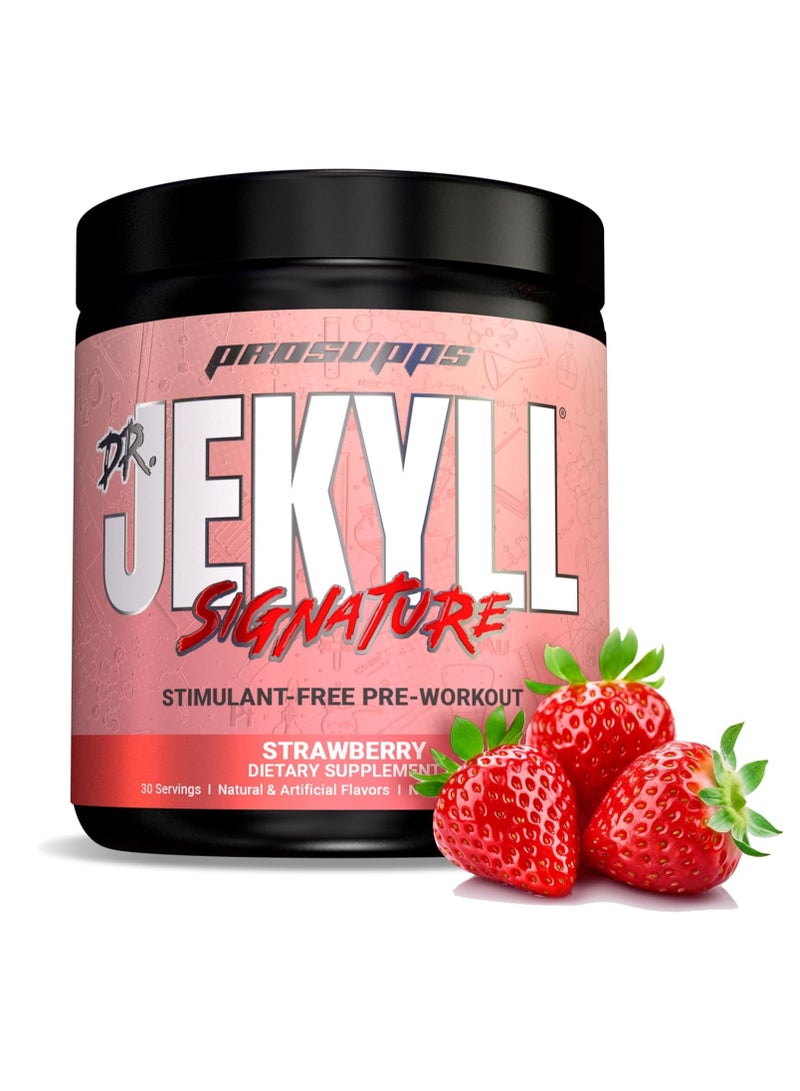 ProSupps Prosupps Dr. Jekyll Signature Stimulant Free Pre-workout 30 servings Strawberry - Image 1