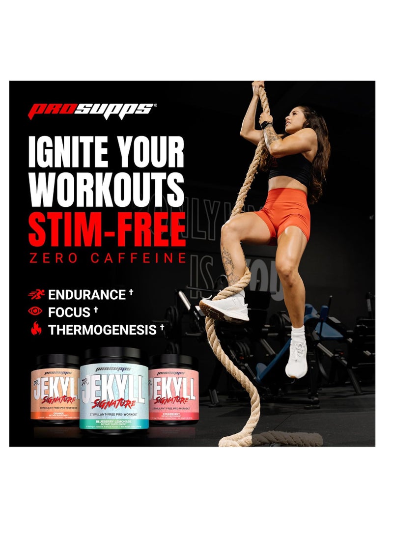 ProSupps Prosupps Dr. Jekyll Signature Stimulant Free Pre-workout 30 servings Strawberry - Image 2