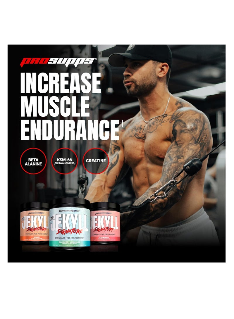 ProSupps Prosupps Dr. Jekyll Signature Stimulant Free Pre-workout 30 servings Strawberry - Image 3