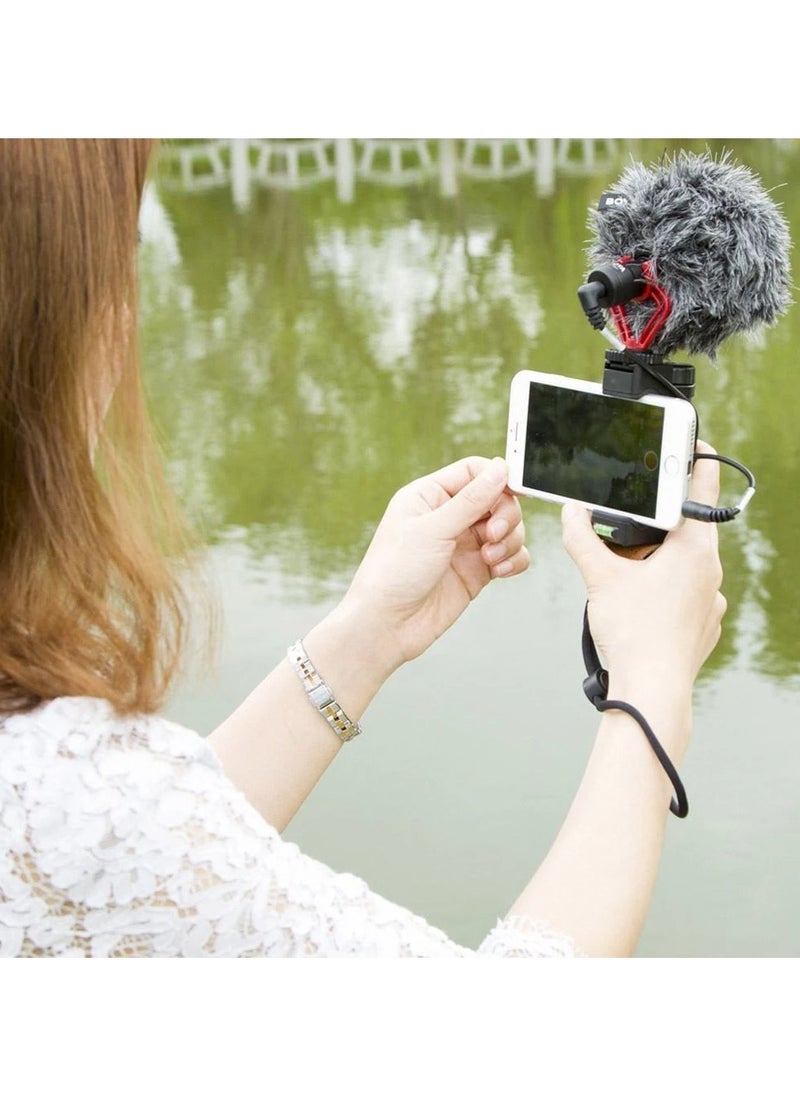 Generic - Camera Microphone Microfonos Inalambricos Professional Professional Video Accessories DSLR Camera Microphone Kit Interview Mic Outdoor Interview Microphone Mic For Interview Stands - Image 1